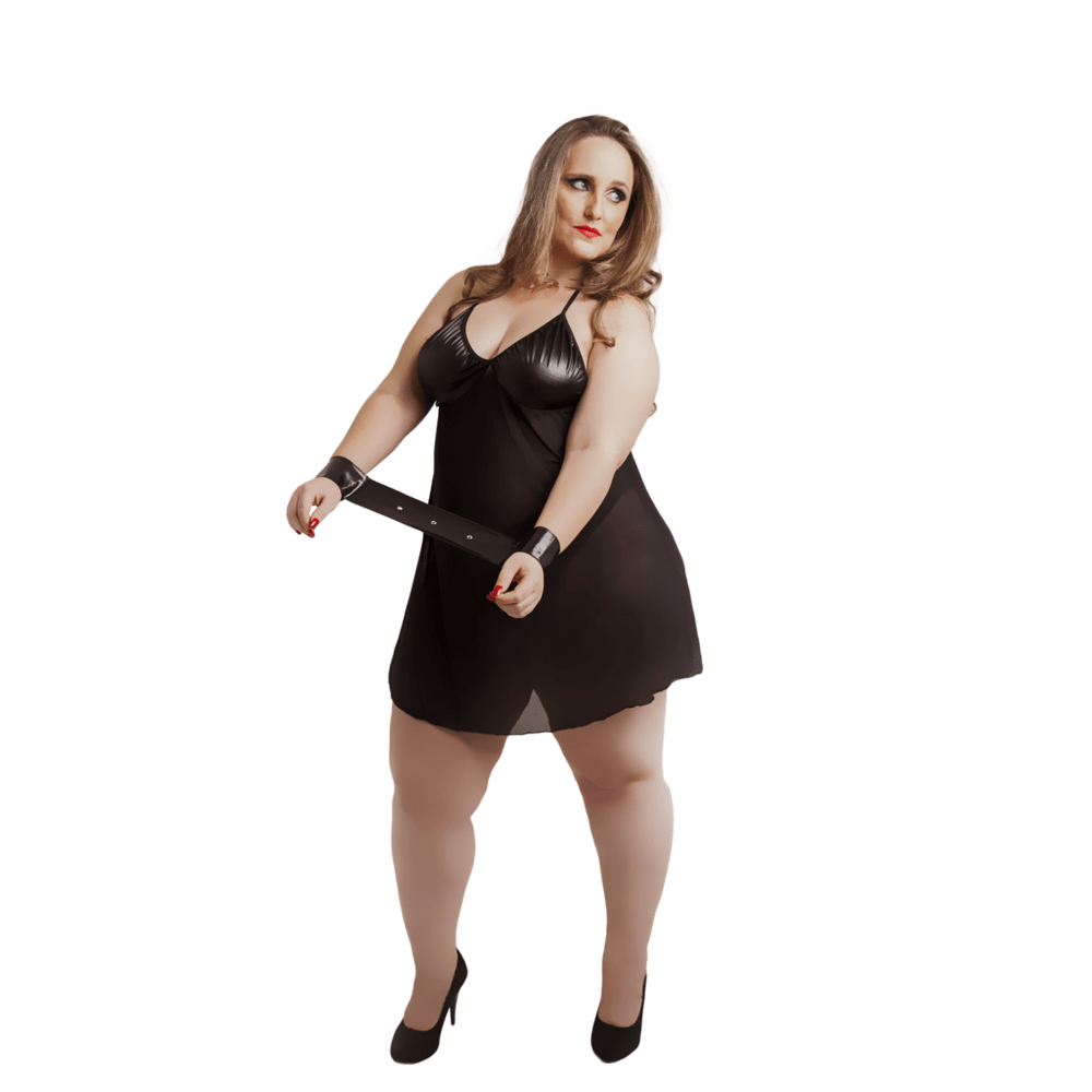 Fantasia Luxo Prisioneira Plus Size Jeito Sexy